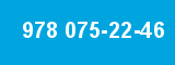 978 075-22-46 978 075-22-46